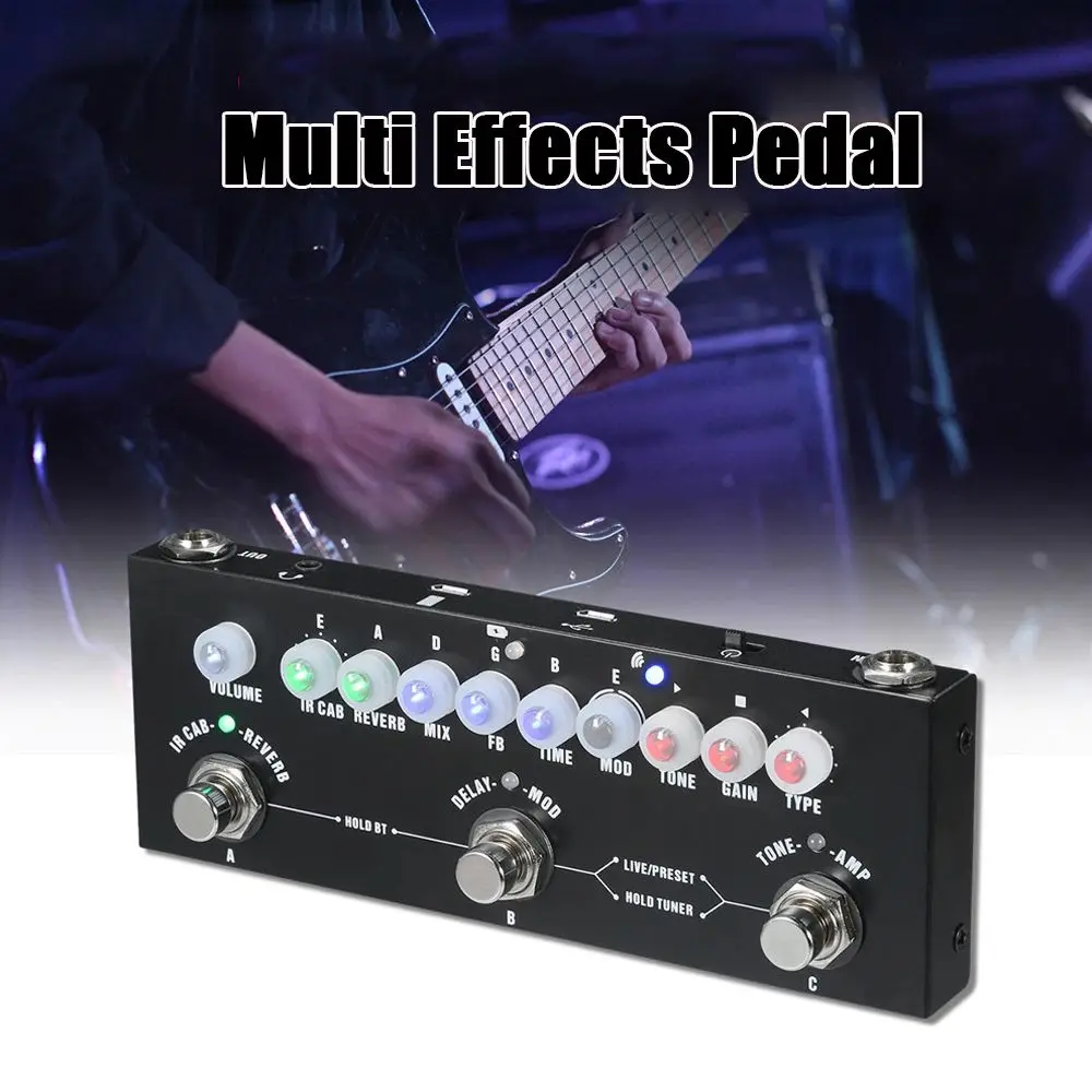 Guitar Accessories Recording Audio Interface Effects Looper Chorus Processor Combined Guitar Pedal Guitar Effect Pedal
Guitar Accessories Recording Audio Interface Effects Looper Chorus Processor Combined Guitar Pedal Guitar Effect Pedal