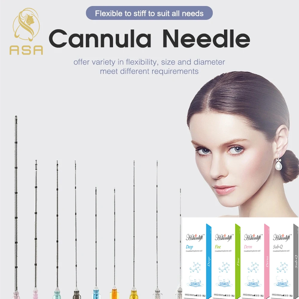 Factory Price Micro Blunt Cannula 18G-34G for Lip Face Breat Bottock Hyaluronic Acid Dermal Filler
Factory Price Micro Blunt Cannula 18G-34G for Lip Face Breat Bottock Hyaluronic Acid Dermal Filler