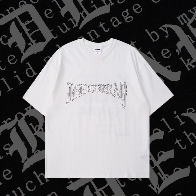 VUNC Men's Wear | 2022 Summer New American High Street Cotton Couple Oversize Loose Fashion Brand Short Sleeve T-shirt
VUNC Men's Wear | 2022 Summer New American High Street Cotton Couple Oversize Loose Fashion Brand Short Sleeve T-shirt