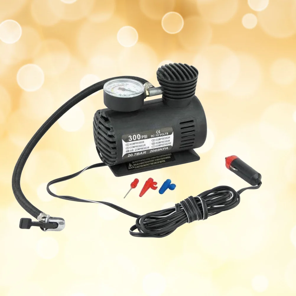 DC 12V 100W Air Compressor Pump Portable Electric Tire Inflator with Pressure Gauge (Black)
DC 12V 100W Air Compressor Pump Portable Electric Tire Inflator with Pressure Gauge (Black)