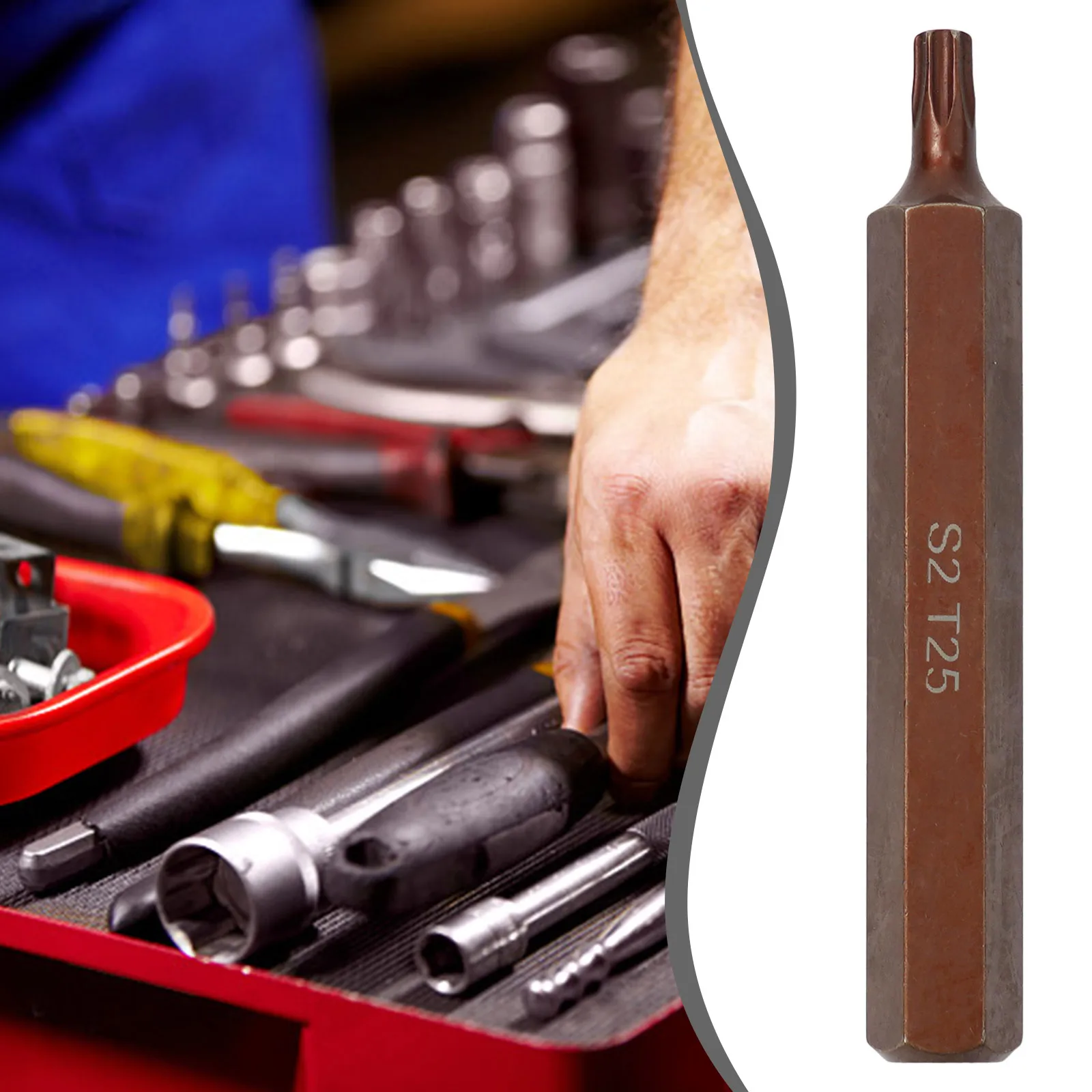1pc Electric Screwdriver Bits 75MM T20/25/30/40/45/50/55 For Electric Wrench Socket Bit Set High Hardness hand Tools Accessory
1pc Electric Screwdriver Bits 75MM T20/25/30/40/45/50/55 For Electric Wrench Socket Bit Set High Hardness hand Tools Accessory