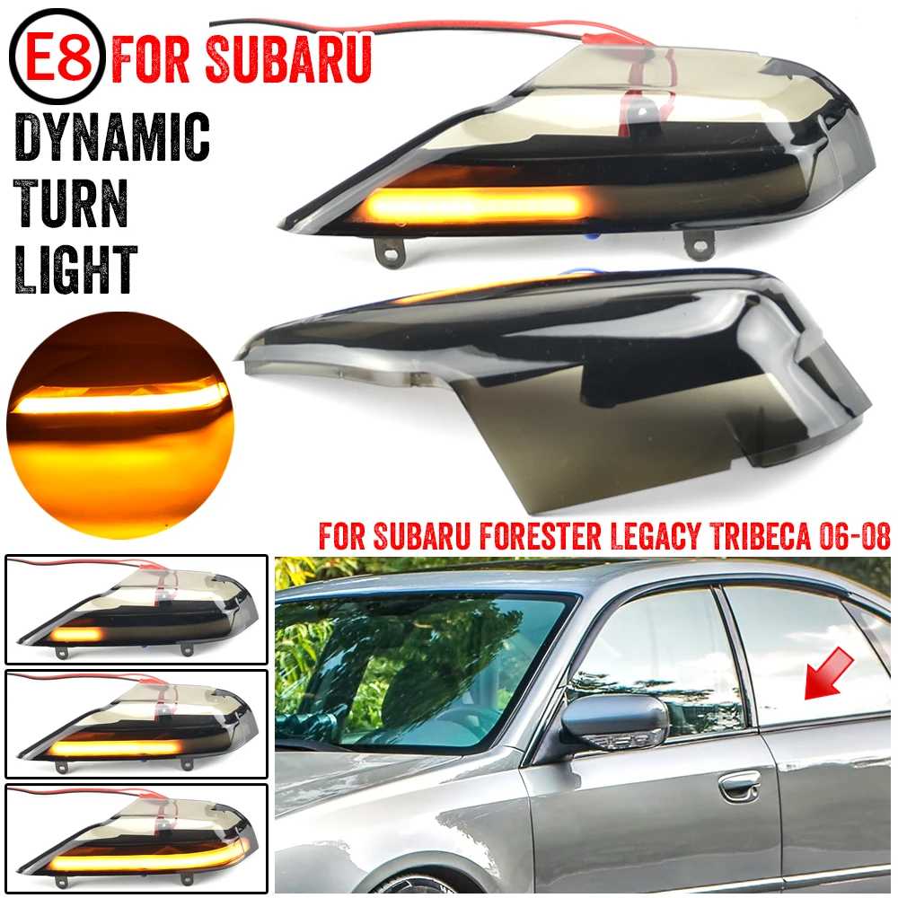 LED Car Side Rearview Mirror indicator light dynamic Turn Signal lamp For Subaru Forester Legacy Outback 2003-2008
LED Car Side Rearview Mirror indicator light dynamic Turn Signal lamp For Subaru Forester Legacy Outback 2003-2008