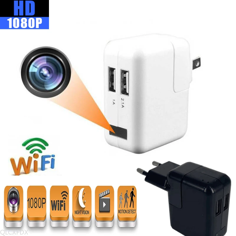 Миниатюрное зарядное устройство HD с Wi-Fi, IP-видеокамера для домашней безопасности с датчиком движения, зарядное устройство с американской/ев...
Миниатюрное зарядное устройство HD с Wi-Fi, IP-видеокамера для домашней безопасности с датчиком движения, зарядное устройство с американской/ев...