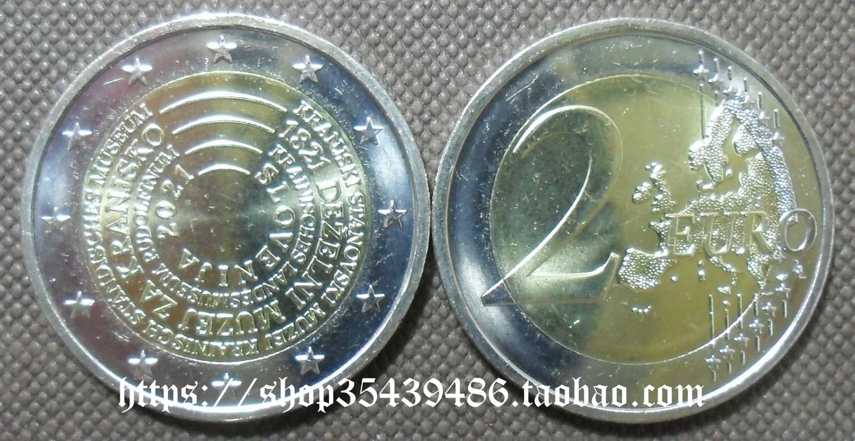 2 Euro Two-Tone Bi-Metal Commemorative Coin for 200 Th Anniversary of Canola Provincial Museum in Slovenia 2021100% Original
2 Euro Two-Tone Bi-Metal Commemorative Coin for 200 Th Anniversary of Canola Provincial Museum in Slovenia 2021100% Original