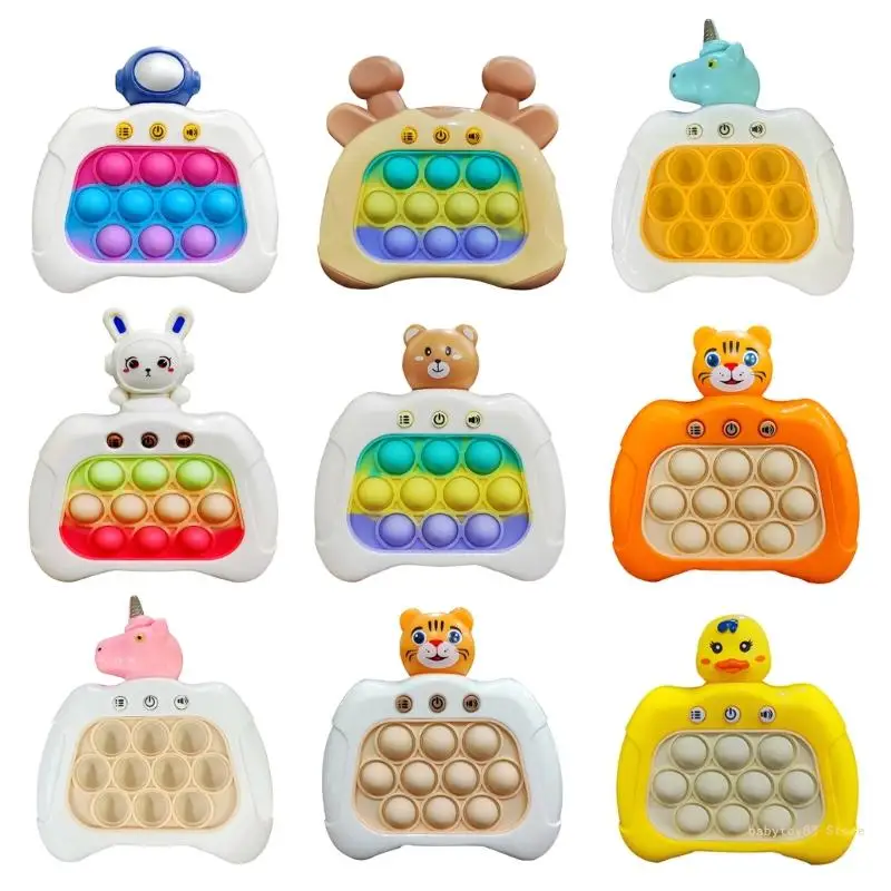 Y4UD Light Up Puzzle Toy Electric Handheld Game Console WhackaMole Push Bubble Toy
Y4UD Light Up Puzzle Toy Electric Handheld Game Console WhackaMole Push Bubble Toy