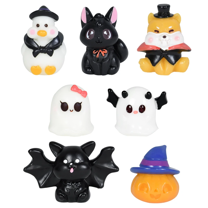 Мини-фигурка из смолы, для Хэллоуина, миниатюрная, с изображением тыквы
Мини-фигурка из смолы, для Хэллоуина, миниатюрная, с изображением тыквы