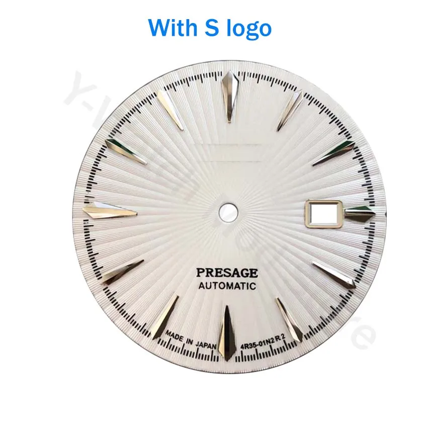 2022 NH35 35mm watch dial Suitable for 40mm watch case set assembly of Japanese nh36 movement white pattern for seiko
2022 NH35 35mm watch dial Suitable for 40mm watch case set assembly of Japanese nh36 movement white pattern for seiko