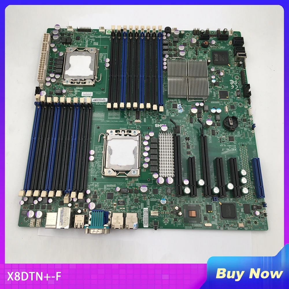 Материнская плата X8DTN +-F для сервера Supermicr LGA 1366 X58 поддержка процессора Intel Xeon серии 5600/5500
Материнская плата X8DTN +-F для сервера Supermicr LGA 1366 X58 поддержка процессора Intel Xeon серии 5600/5500