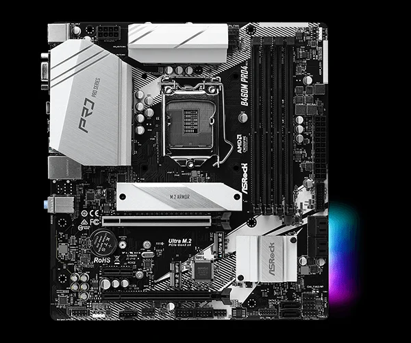 Refurbished B460M PRO4S/AC Motherboard LGA1200 Supports 10th Gen Intel Core cpu
Refurbished B460M PRO4S/AC Motherboard LGA1200 Supports 10th Gen Intel Core cpu