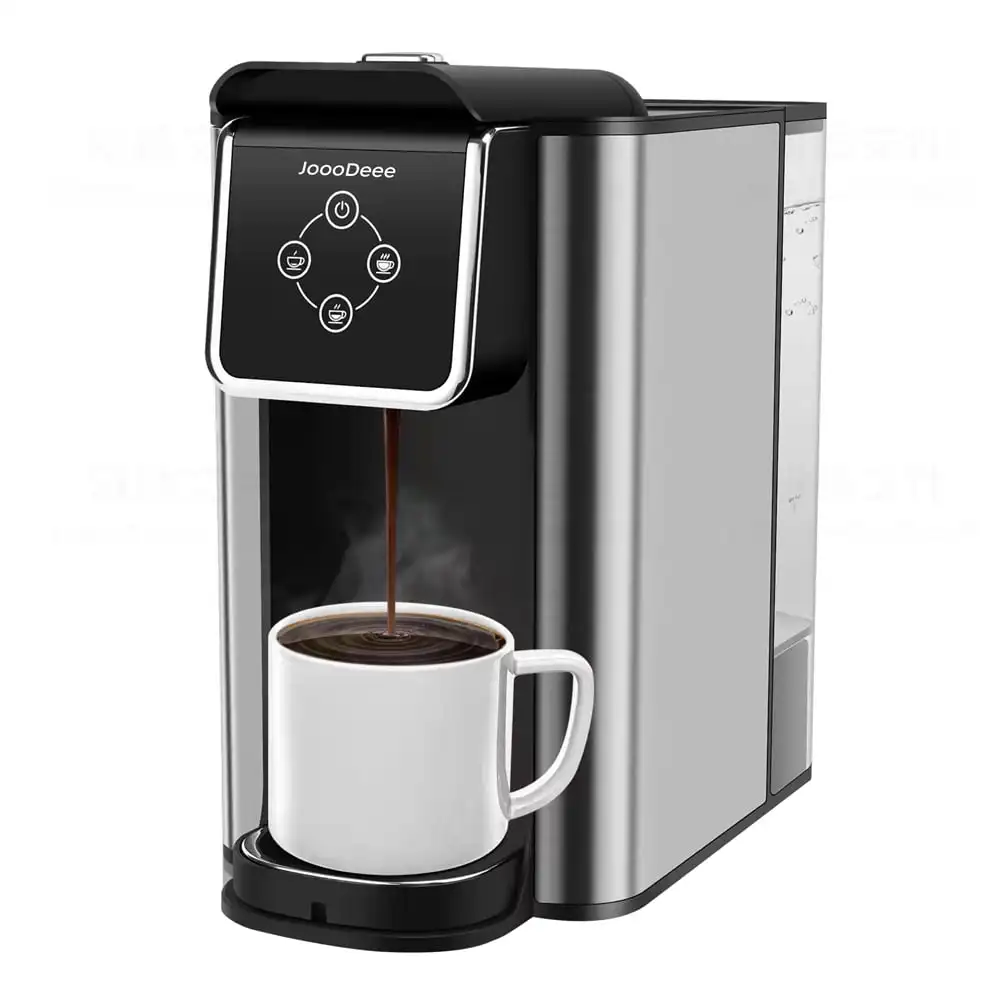 Single Serve 3 in 1 Coffee Brewer Coffee Maker with 50 oz. Reservoir, K-Cup Pods Compatible & Ground Coffee Tea Pods, Touch-Scre
Single Serve 3 in 1 Coffee Brewer Coffee Maker with 50 oz. Reservoir, K-Cup Pods Compatible & Ground Coffee Tea Pods, Touch-Scre