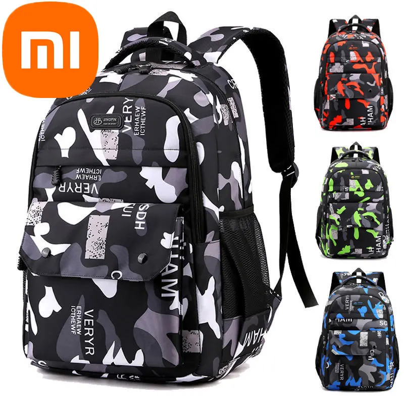 Рюкзак Xiaomi для мальчиков и девочек, вместительный школьный ранец для младшей и старшей школы, повседневный Камуфляжный принт
Рюкзак Xiaomi для мальчиков и девочек, вместительный школьный ранец для младшей и старшей школы, повседневный Камуфляжный принт