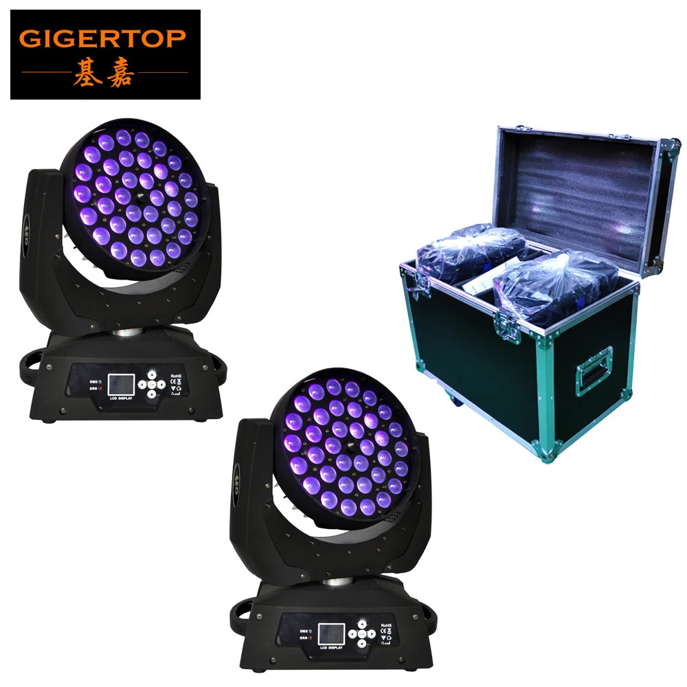 TIPTOP By Flycase Zoom LED Moving Head Light 36x18W RGBWA+UV Quad LED Effect Stage Lighting LED Display 19 Chs For KTV Nightclub
TIPTOP By Flycase Zoom LED Moving Head Light 36x18W RGBWA+UV Quad LED Effect Stage Lighting LED Display 19 Chs For KTV Nightclub