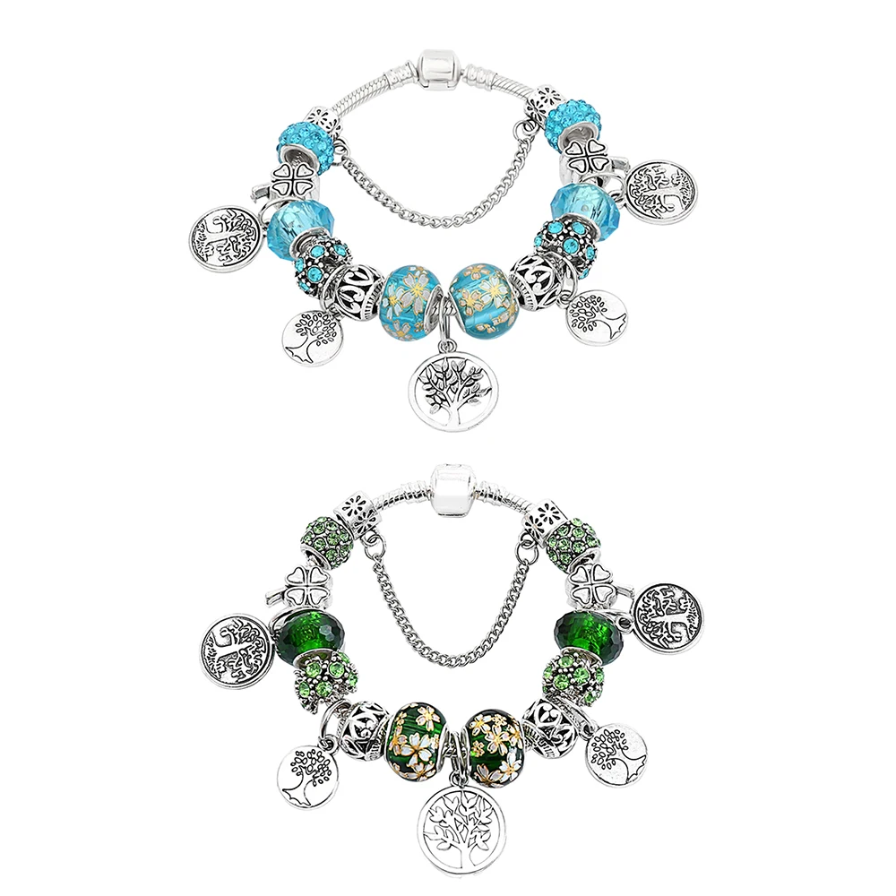 Tree of Life Charm Beads Bracelet Crystal Floral Leaf Charms Snap Button Bracelet for Women Birthday Christmas Gift
Tree of Life Charm Beads Bracelet Crystal Floral Leaf Charms Snap Button Bracelet for Women Birthday Christmas Gift