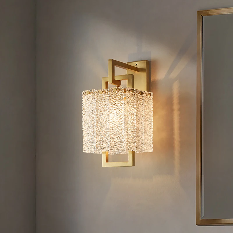 Nordic Crystal wall Light luxury Copper Sconce Interior Creative Bedside Light Living Room Decor Lamp Aisle Corridor Stair Light
Nordic Crystal wall Light luxury Copper Sconce Interior Creative Bedside Light Living Room Decor Lamp Aisle Corridor Stair Light