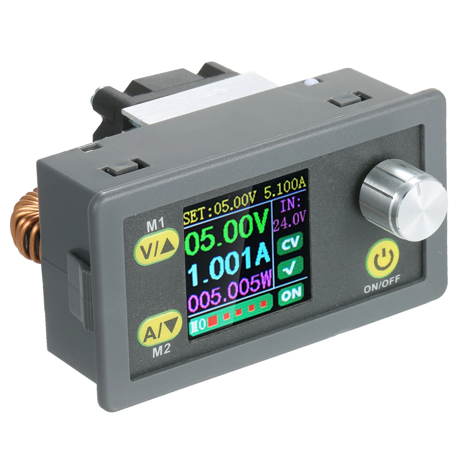 Digital Control Module 5A 80W Constant Voltage Current Programmable Power Supply Module Adjustable Voltage Regulator DataStorage
Digital Control Module 5A 80W Constant Voltage Current Programmable Power Supply Module Adjustable Voltage Regulator DataStorage