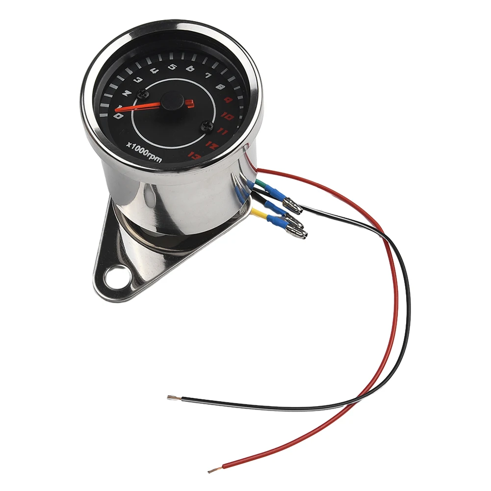 13K RPM Shift Tachometer Motorcycle 6.5cm Diameter DC 12V Glass Top Housing Universal Applicable To All Motorcycles
13K RPM Shift Tachometer Motorcycle 6.5cm Diameter DC 12V Glass Top Housing Universal Applicable To All Motorcycles