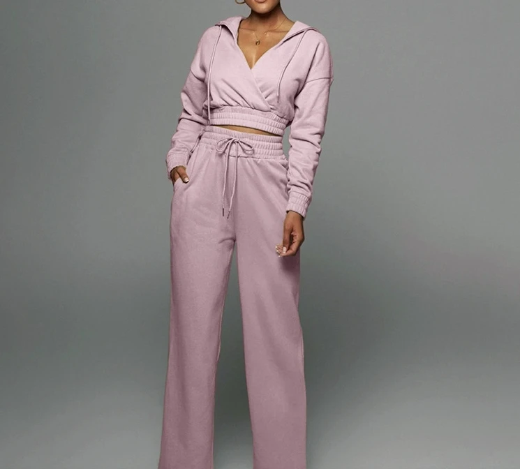 Y2K Two Piece Set Women Outfit 2023 Winter New Fashion Casual Solid Hooded Open V Top&drawstring Pants Set Temperament Commuting
Y2K Two Piece Set Women Outfit 2023 Winter New Fashion Casual Solid Hooded Open V Top&drawstring Pants Set Temperament Commuting