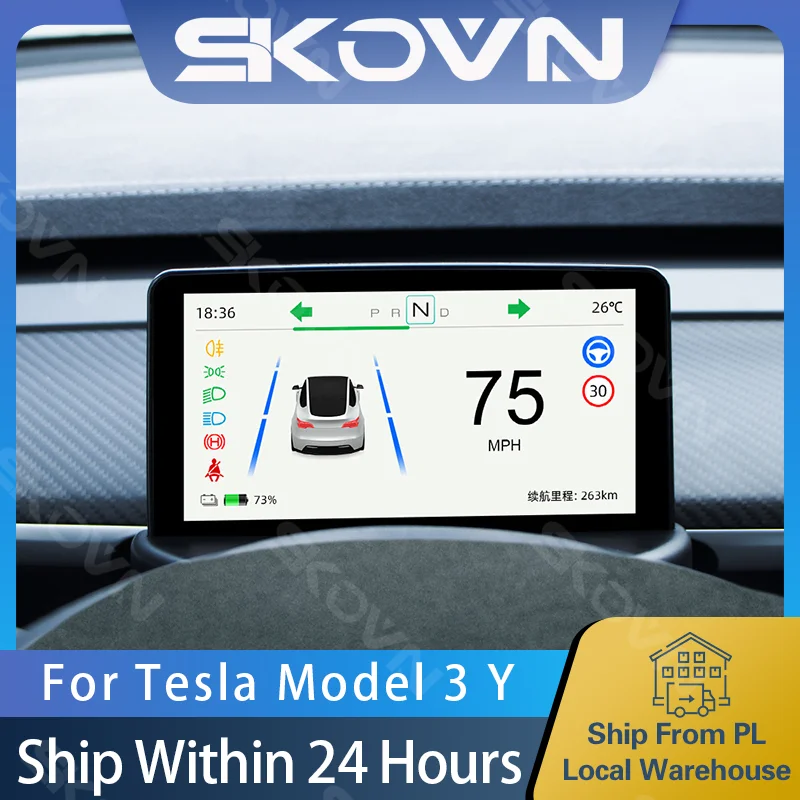 For Model 3 Y 5.16'' HUD Screen Dashboard Cluster Instrument Heads Up Display 2.5D IPS HD Modification Accessories Speedometer
For Model 3 Y 5.16'' HUD Screen Dashboard Cluster Instrument Heads Up Display 2.5D IPS HD Modification Accessories Speedometer