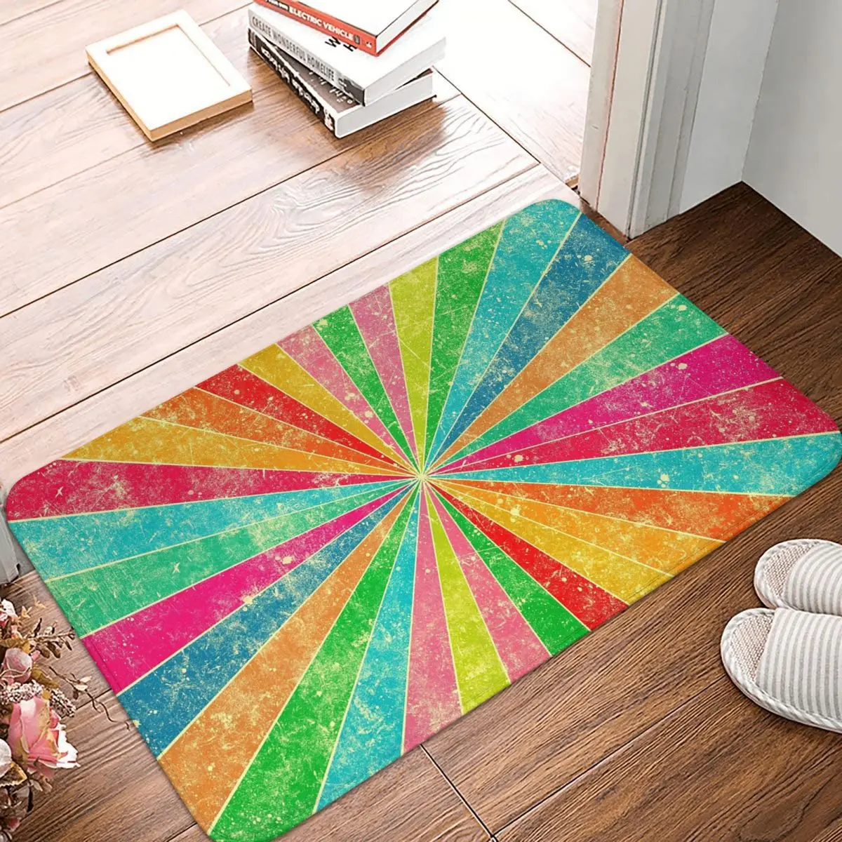 Rainbow Doormat Rectangle Soft Bathroom Living Room Floor Mat Hallway Rug Door Mat Colorful Absorbent Area Rugs
Rainbow Doormat Rectangle Soft Bathroom Living Room Floor Mat Hallway Rug Door Mat Colorful Absorbent Area Rugs