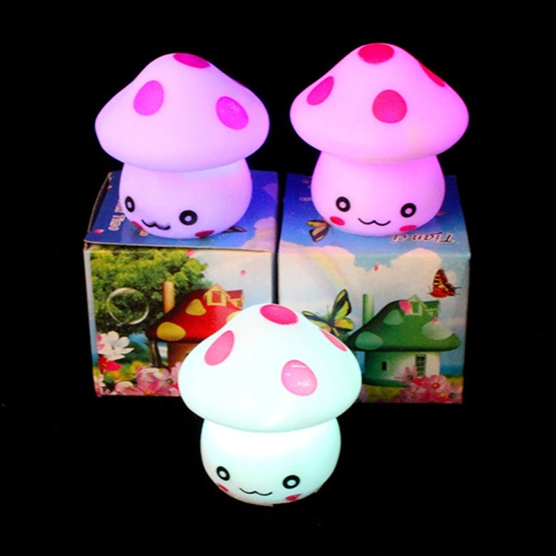 Luminous Mushroom Toy for Toddlers Colorful LED Lamp Night Light DIY Fairy Garden Lighting Kids Room Bedside Decoration
Luminous Mushroom Toy for Toddlers Colorful LED Lamp Night Light DIY Fairy Garden Lighting Kids Room Bedside Decoration