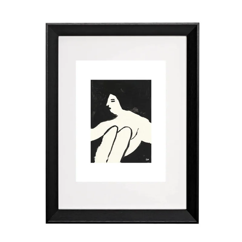 One Piece Painting Frame Made in Eco-friendly Wood Black Size 23x32cm with White Mat and Plexiglass Silk Wall Art Home Decor
One Piece Painting Frame Made in Eco-friendly Wood Black Size 23x32cm with White Mat and Plexiglass Silk Wall Art Home Decor