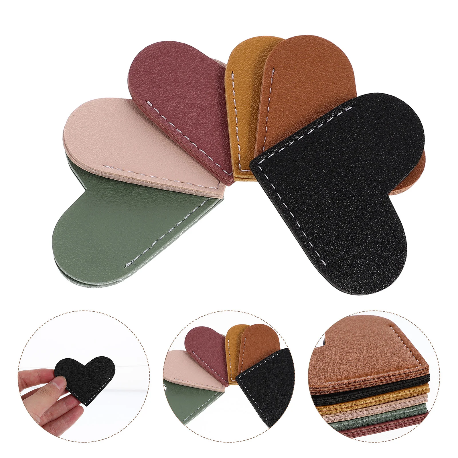 6 Pcs Heart Bookmark Christmas Gifts Page Corner Marker Heart-shaped Mini Bookmarks Child Retro Magnetic
6 Pcs Heart Bookmark Christmas Gifts Page Corner Marker Heart-shaped Mini Bookmarks Child Retro Magnetic
