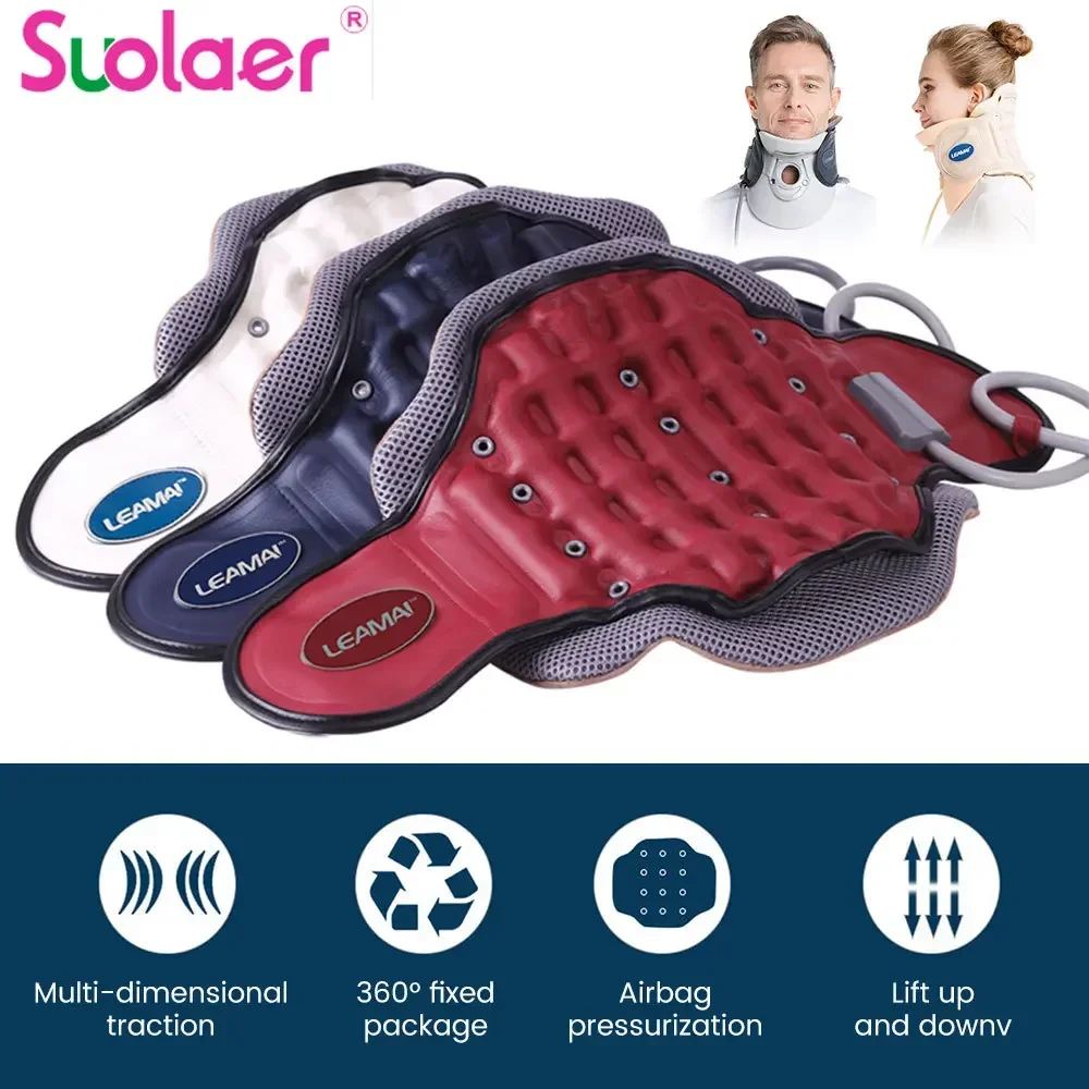 Регулируемый надувной шейный воротник-Растяжитель шеи, растягивающаяся коррекция, терапия, поддержка шеи, облегчение боли, здоровье
Регулируемый надувной шейный воротник-Растяжитель шеи, растягивающаяся коррекция, терапия, поддержка шеи, облегчение боли, здоровье