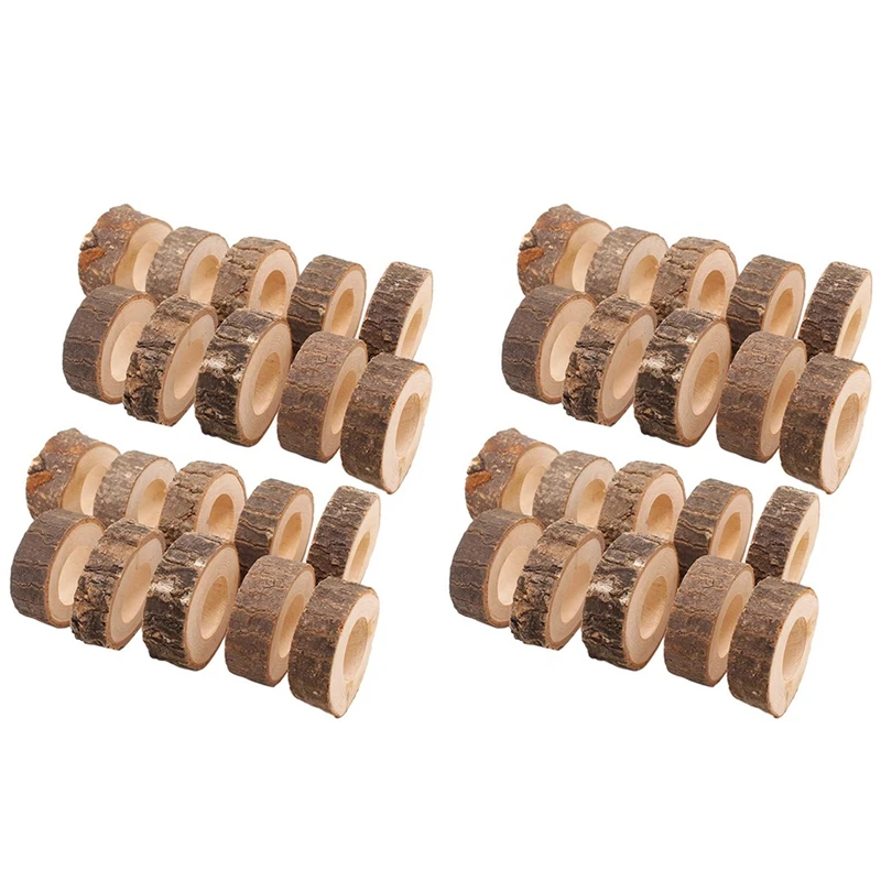 40 Pcs Wooden Napkin Ring Christmas Napkin Ring Holders Round Serviette Holder Decorative Napkin Rings 1.18In
40 Pcs Wooden Napkin Ring Christmas Napkin Ring Holders Round Serviette Holder Decorative Napkin Rings 1.18In