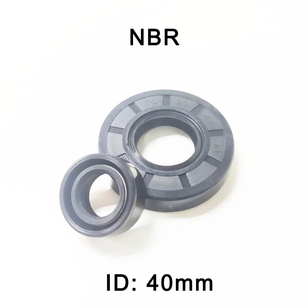 

NBR Skeleton Oil Seal ID 40 мм, резиновое масляное уплотнение TG/TC-40 * 50/52/54/55/56/58/59/60/62/63/64/65/68/70/72/74/75/80/85/90*6/7/8/10/12 мм