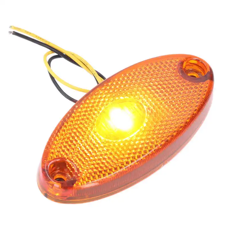 Turn Signal Indicator 12-24V LED Side Marker Light 1000LM Amber Turn Signal Indicator Lamp Universal for Cars Trucks
Turn Signal Indicator 12-24V LED Side Marker Light 1000LM Amber Turn Signal Indicator Lamp Universal for Cars Trucks