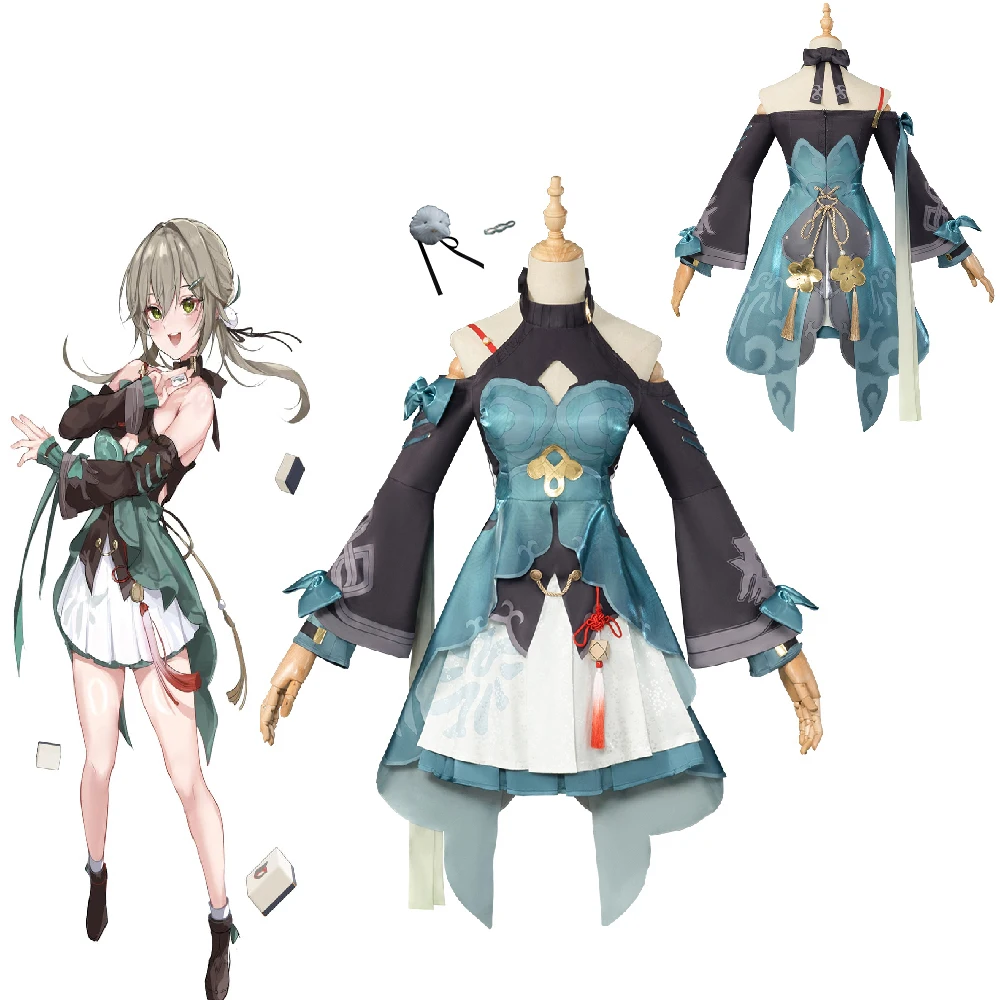 Game Honkai: Star Rail Qingque Cosplay Uniform Suits Halloween Carnival Party Women Sexy Lolita Dress Comic Con Costume
Game Honkai: Star Rail Qingque Cosplay Uniform Suits Halloween Carnival Party Women Sexy Lolita Dress Comic Con Costume