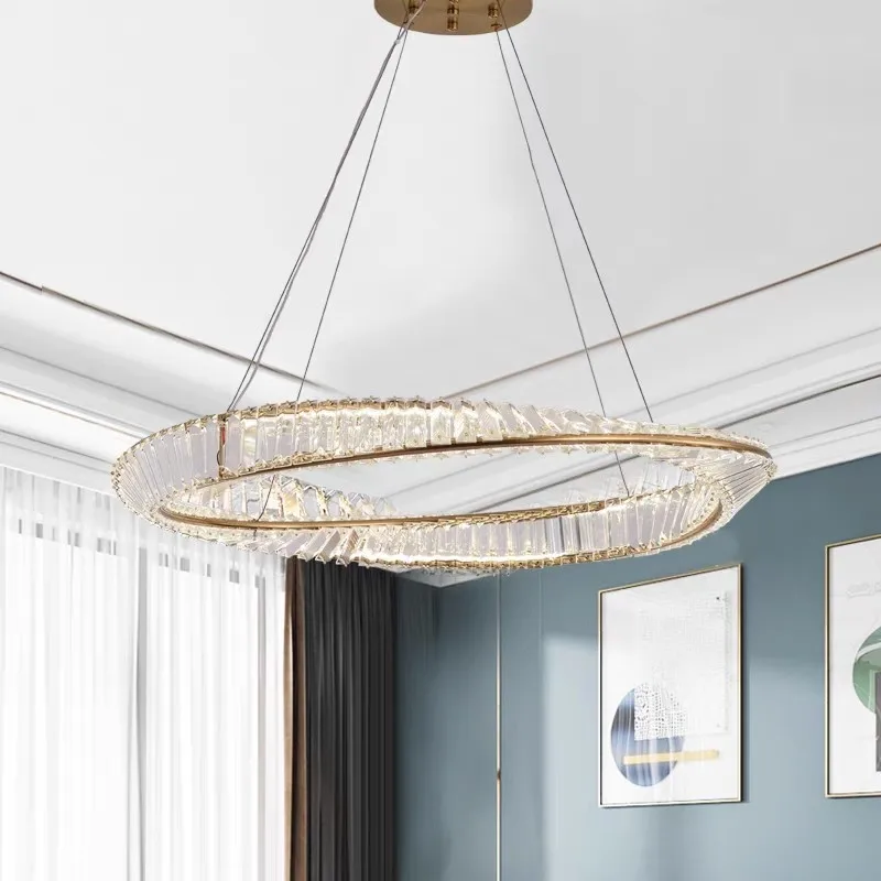 Postmodern Luxury Round K9 Crystal Chandelier Gold Large Living Room Hanging Lamps Bedroom Hotel Meeting Pendant Lights Fixtures
Postmodern Luxury Round K9 Crystal Chandelier Gold Large Living Room Hanging Lamps Bedroom Hotel Meeting Pendant Lights Fixtures