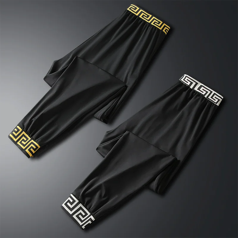 Новинка весна-лето 2022 мужские узкие эластичные дышащие Модные свободные тонкие повседневные спортивные брюки большого размера 
Новинка весна-лето 2022 мужские узкие эластичные дышащие Модные свободные тонкие повседневные спортивные брюки большого размера