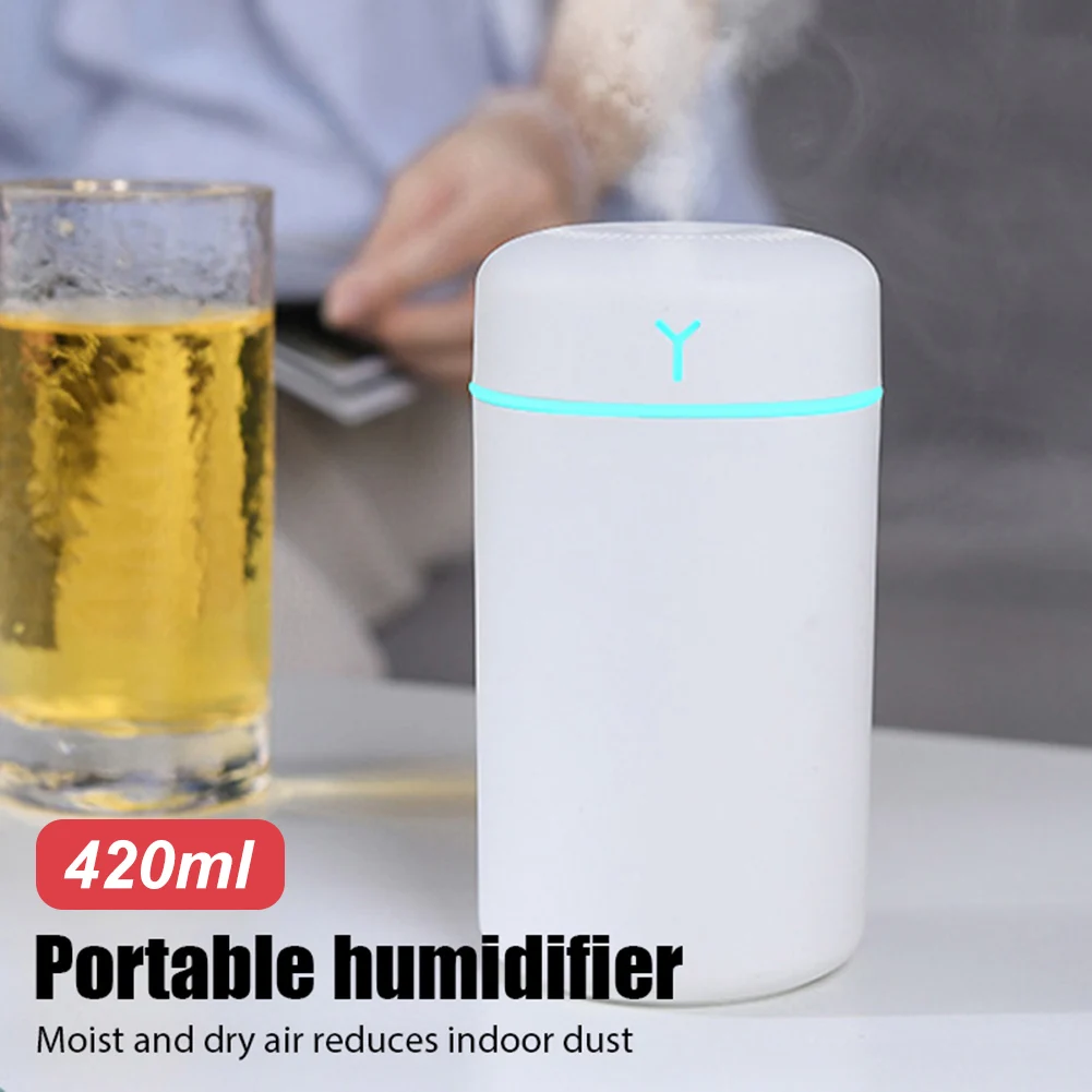 Mini Air Humidifier Portable Rechargeable Cool Mist Atomizer with Adjustable Spray Mode Night Light for Bedroom Office Car
Mini Air Humidifier Portable Rechargeable Cool Mist Atomizer with Adjustable Spray Mode Night Light for Bedroom Office Car