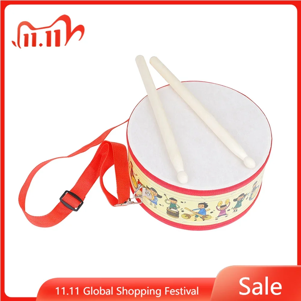 Cartoon Hand Drum Double-sided Tambourine Percussion Instrument Portable Wooden Orff Musical Instruments Kids Educational Toys
Cartoon Hand Drum Double-sided Tambourine Percussion Instrument Portable Wooden Orff Musical Instruments Kids Educational Toys
