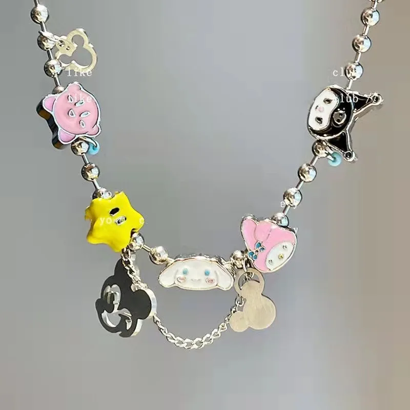 Cartoon Anime Cinnamoroll My Melodykuromi Kawaii Necklace Bracelet Gift for Girlfriend
Cartoon Anime Cinnamoroll My Melodykuromi Kawaii Necklace Bracelet Gift for Girlfriend