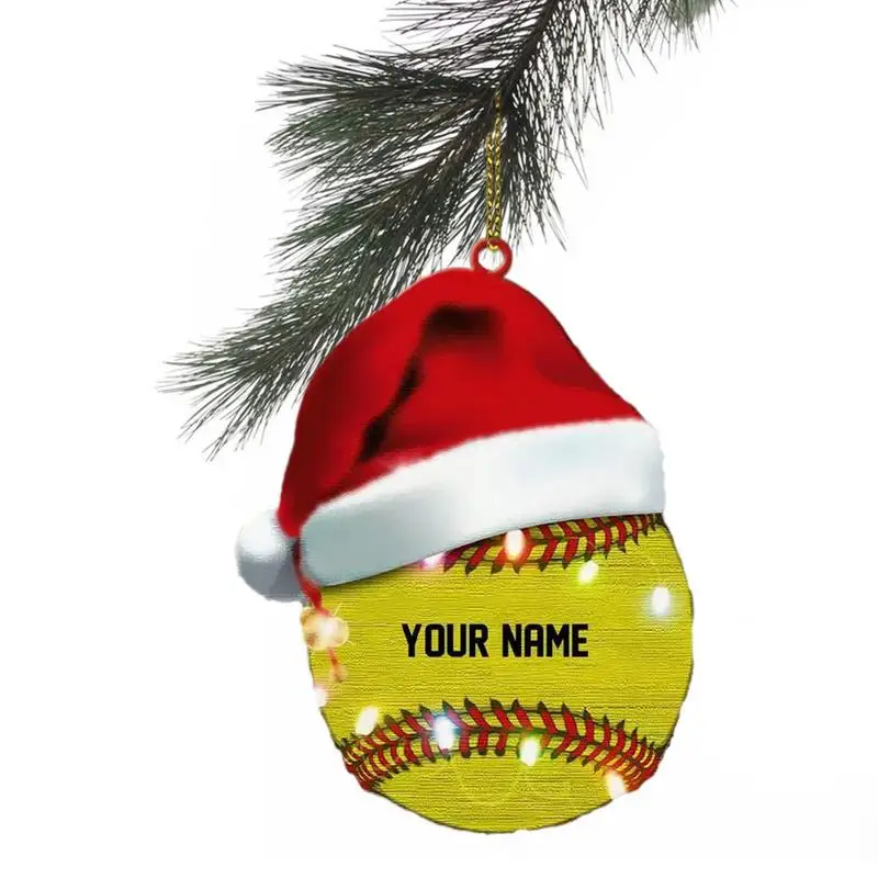 Personalized Baseball Ornament | Baseball Mitt Ornaments | Sports League Game Decorations for Christmas Tree and Holiday Ornamen
Personalized Baseball Ornament | Baseball Mitt Ornaments | Sports League Game Decorations for Christmas Tree and Holiday Ornamen