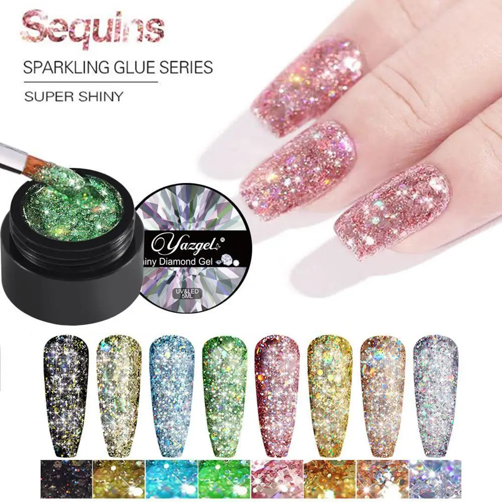 Nail Art Diamond Glue Glitter Diamond Dazzling Gel Spider Glue Colorful Soak Off UV Painting Nail Art Gel Varnish Manicure Art
Nail Art Diamond Glue Glitter Diamond Dazzling Gel Spider Glue Colorful Soak Off UV Painting Nail Art Gel Varnish Manicure Art