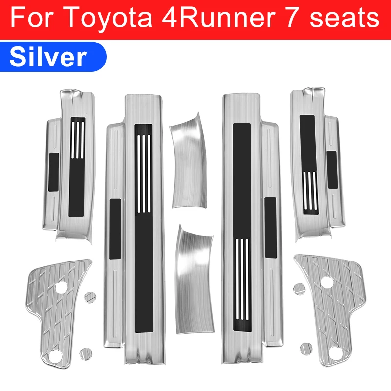 Для Toyota 4runner N280 2012-2022 гг., аксессуары для модификации интерьера, защита порога педали 2021 2020 2019 2018 
Для Toyota 4runner N280 2012-2022 гг., аксессуары для модификации интерьера, защита порога педали 2021 2020 2019 2018