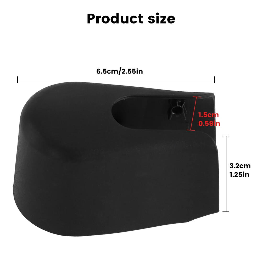 Durable Wiper Nut Cover Accessories Black Easy Installation Parts Rear Replacement Windshield 1 Pc ABS Outdoor
Durable Wiper Nut Cover Accessories Black Easy Installation Parts Rear Replacement Windshield 1 Pc ABS Outdoor