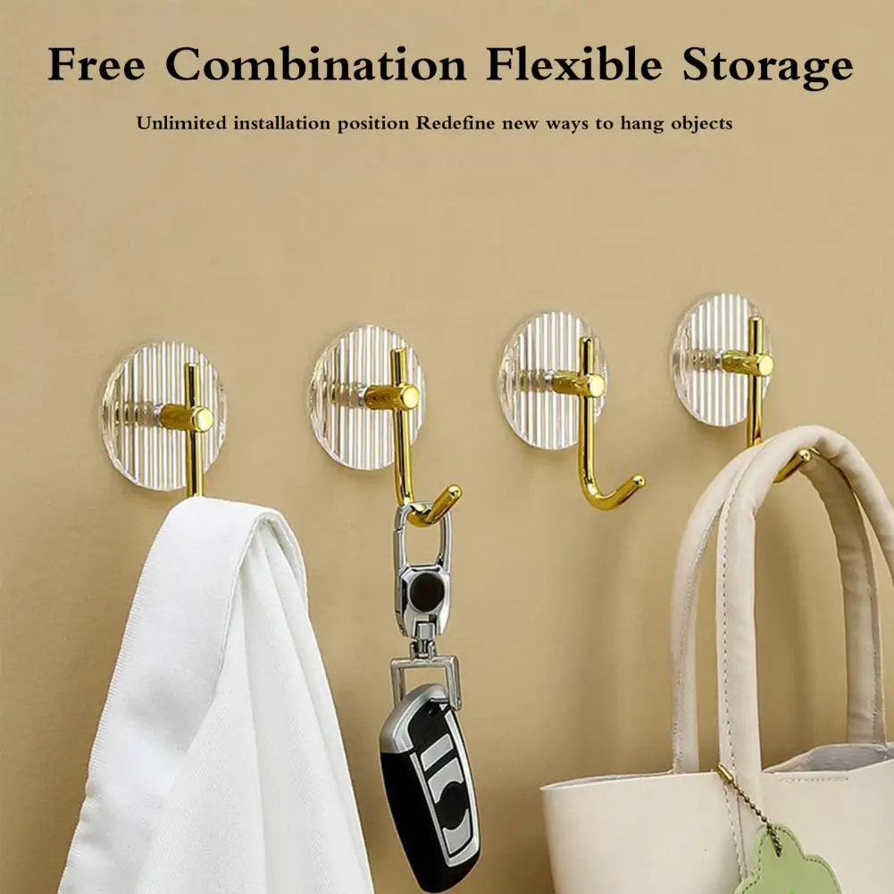 2Pcs Convenient Reusable Waterproof Wall-Mounted Clothes Scarf Door Hanger Hooks Bathroom Supplies Door Hooks Towel Hooks
2Pcs Convenient Reusable Waterproof Wall-Mounted Clothes Scarf Door Hanger Hooks Bathroom Supplies Door Hooks Towel Hooks