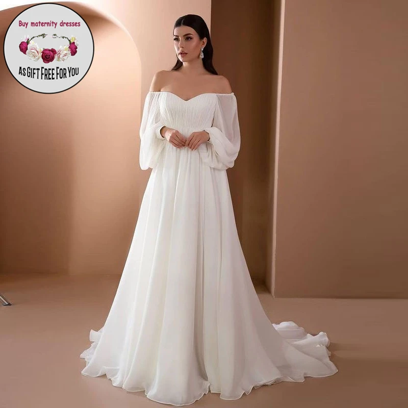 Women Off-Shoulder Maternity Dresses for Photography Elegant White Party Wedding Evening Gown Photo Shooting Pregnant dress
Women Off-Shoulder Maternity Dresses for Photography Elegant White Party Wedding Evening Gown Photo Shooting Pregnant dress