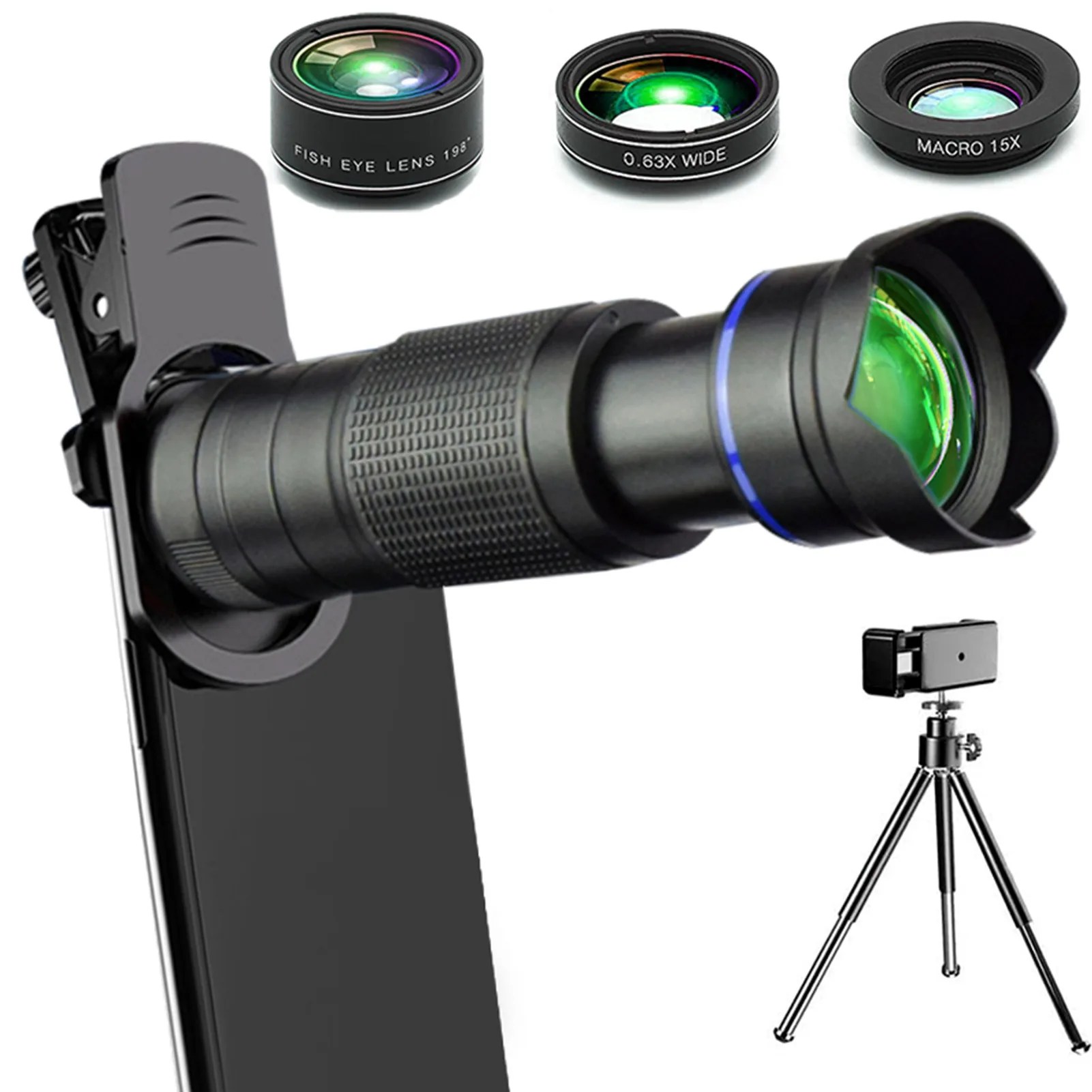 36x HD Telephoto Lens 36x HD Telephoto LensUniversal Cell Phone Camera Lens With Tripod Eyemask Storagebag For Android Any
36x HD Telephoto Lens 36x HD Telephoto LensUniversal Cell Phone Camera Lens With Tripod Eyemask Storagebag For Android Any