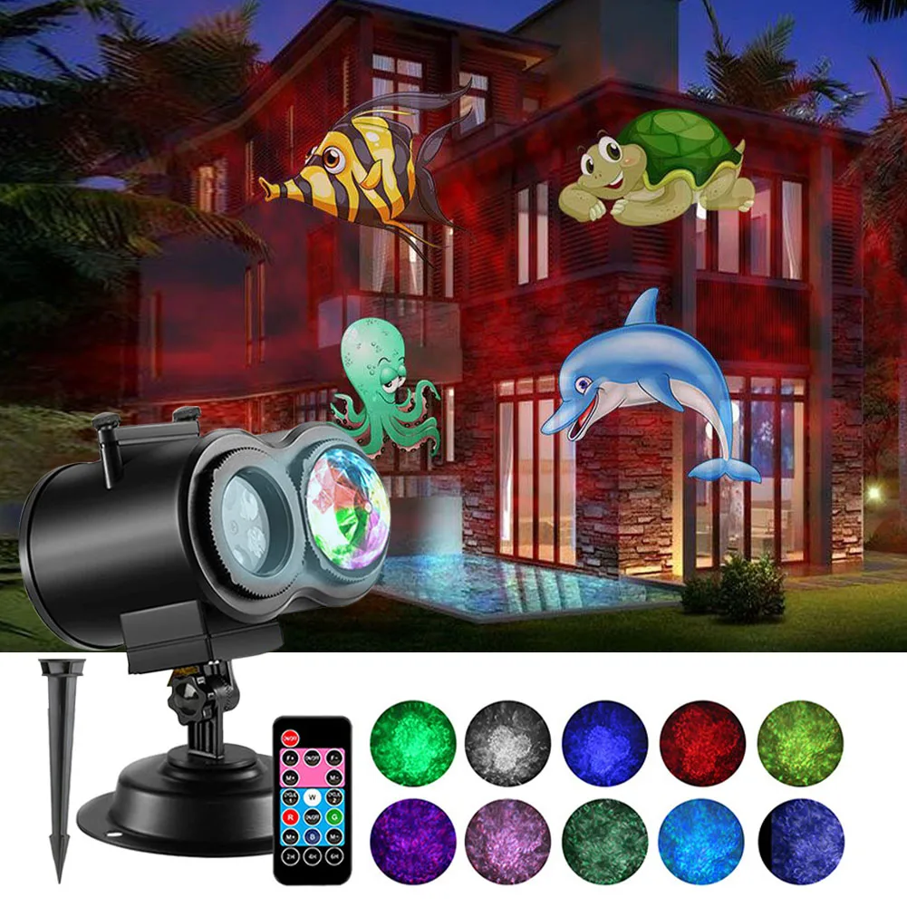 Christmas Window Laser Projector Rotary Lights Xmas 16 Patterns Door Wall Display Waterproof Holiday Atmosphere Lamp Party Decor
Christmas Window Laser Projector Rotary Lights Xmas 16 Patterns Door Wall Display Waterproof Holiday Atmosphere Lamp Party Decor
