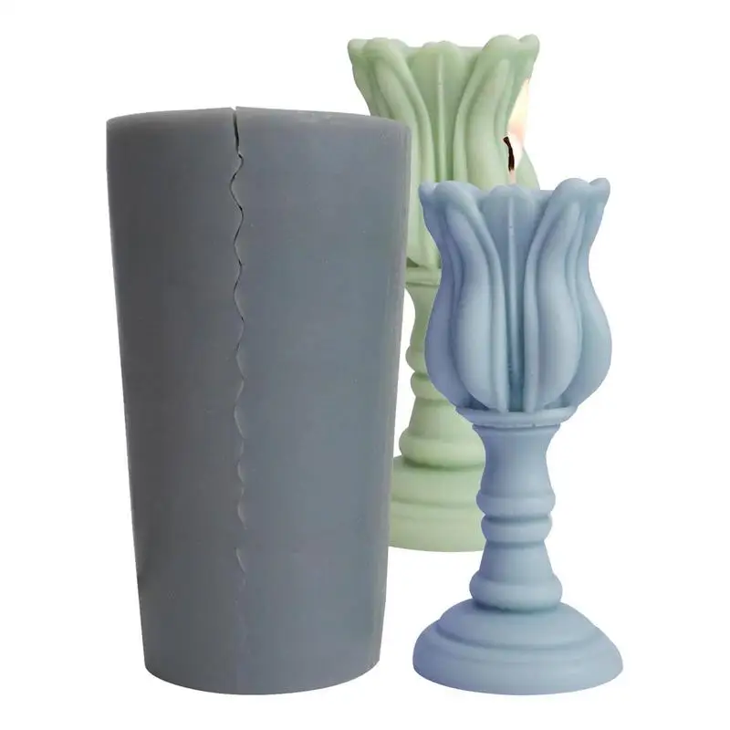 Flower Pillar Candle Mold 3D Tulip Flower Candle Molds Silicone Mold For Candle Making Pillar Candles Resin Mould DIY Candles
Flower Pillar Candle Mold 3D Tulip Flower Candle Molds Silicone Mold For Candle Making Pillar Candles Resin Mould DIY Candles