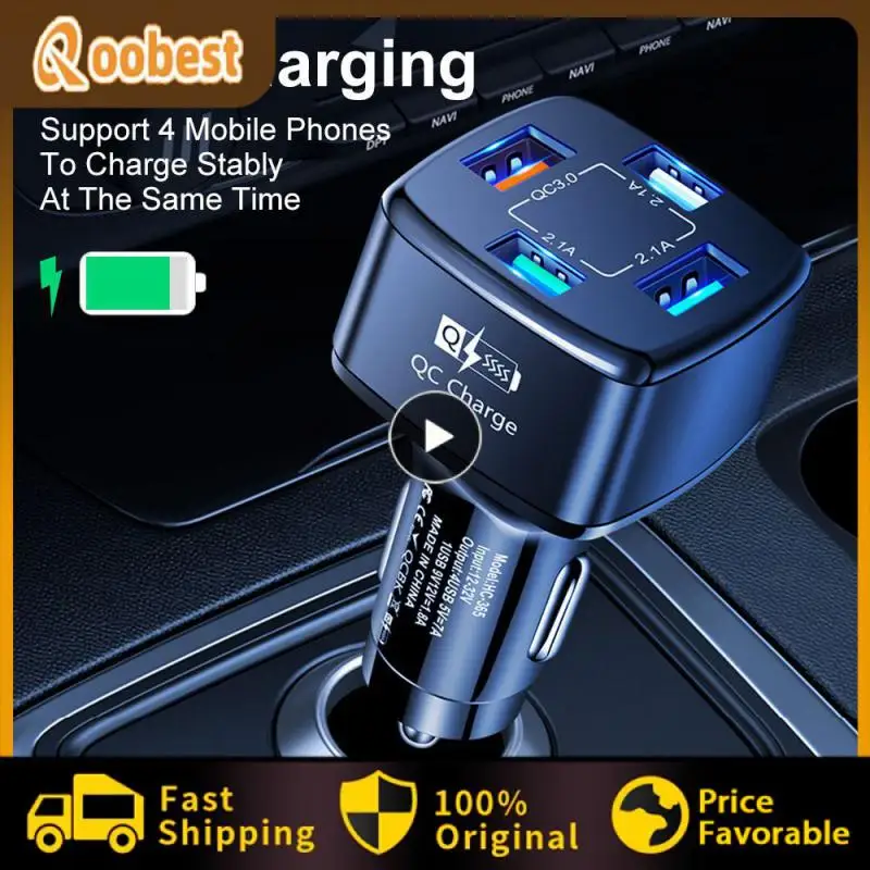 Car Charger Smart Qc3.0 Car Cigar Lighter Plug Portable Universal Car Usb Charger Car Interior Accessories Car Charger Adapter
Car Charger Smart Qc3.0 Car Cigar Lighter Plug Portable Universal Car Usb Charger Car Interior Accessories Car Charger Adapter