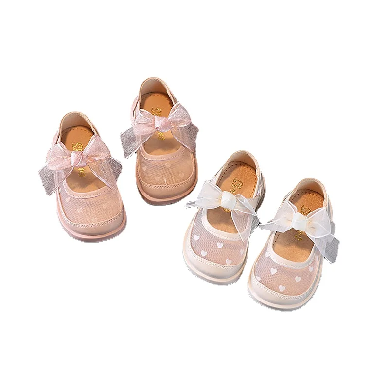 Spring Summer Girls Leather Shoes Cute Bow Fashion Mesh Breathable Baby Girl Shoes First Walkers Pink White
Spring Summer Girls Leather Shoes Cute Bow Fashion Mesh Breathable Baby Girl Shoes First Walkers Pink White