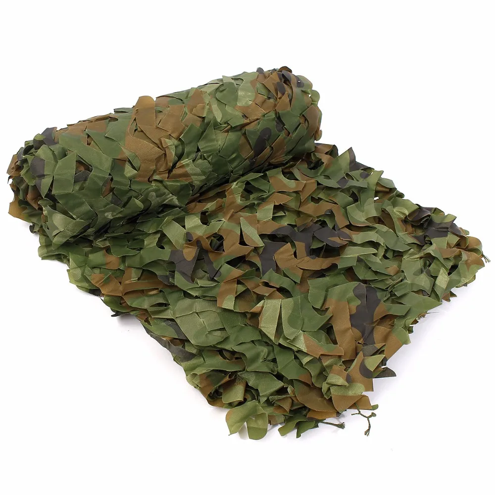 3*5M Reinforced Camouflage Net Outdoor Camo Woodland Netting Hunting Sun Shelter Tent Shade Net for Car Cover Gazebo Garden
3*5M Reinforced Camouflage Net Outdoor Camo Woodland Netting Hunting Sun Shelter Tent Shade Net for Car Cover Gazebo Garden