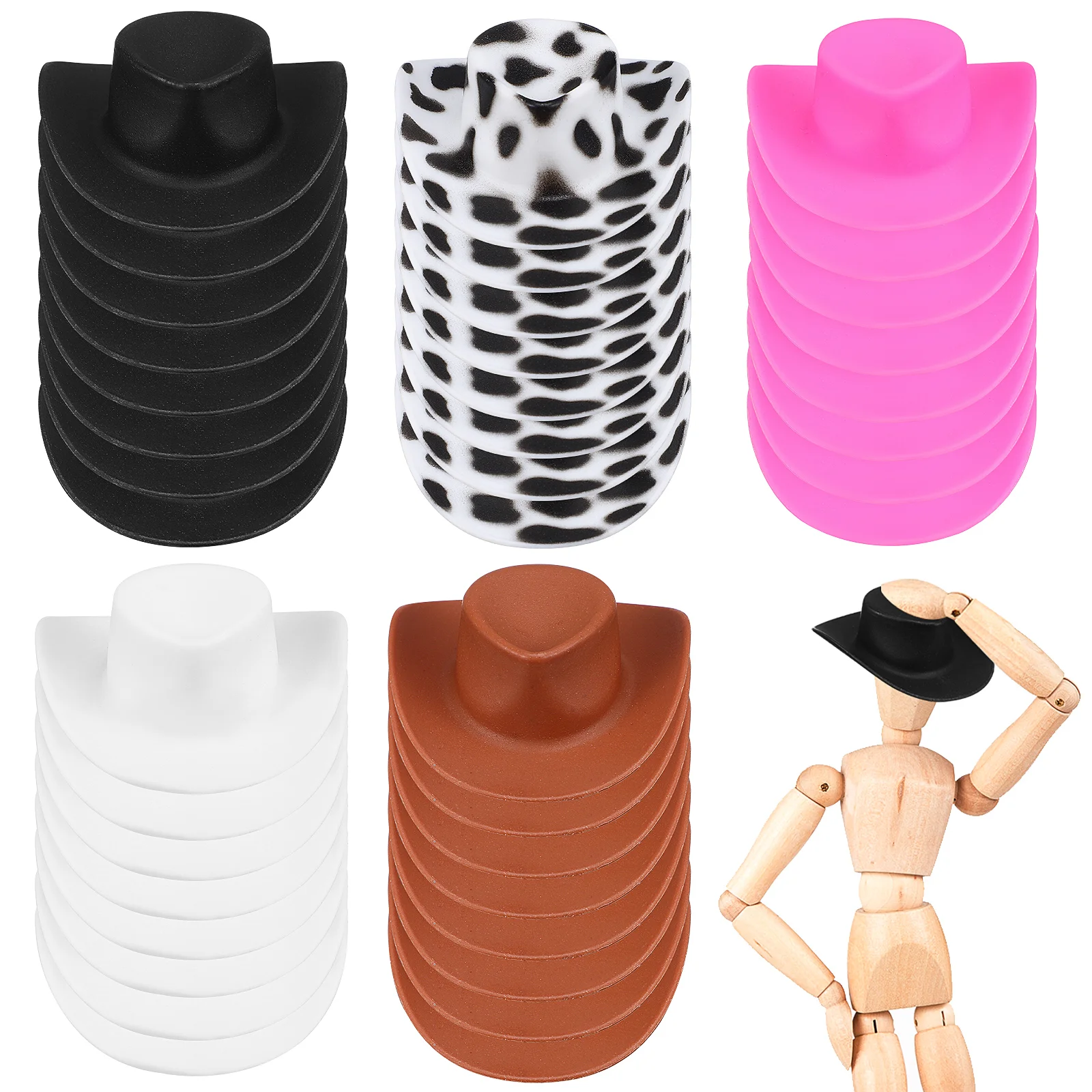 40 Pcs Mini Western Cowboy Hats Cowgirl Hats Miniature Cute Toys Hats Dress Up Party Accessories
40 Pcs Mini Western Cowboy Hats Cowgirl Hats Miniature Cute Toys Hats Dress Up Party Accessories