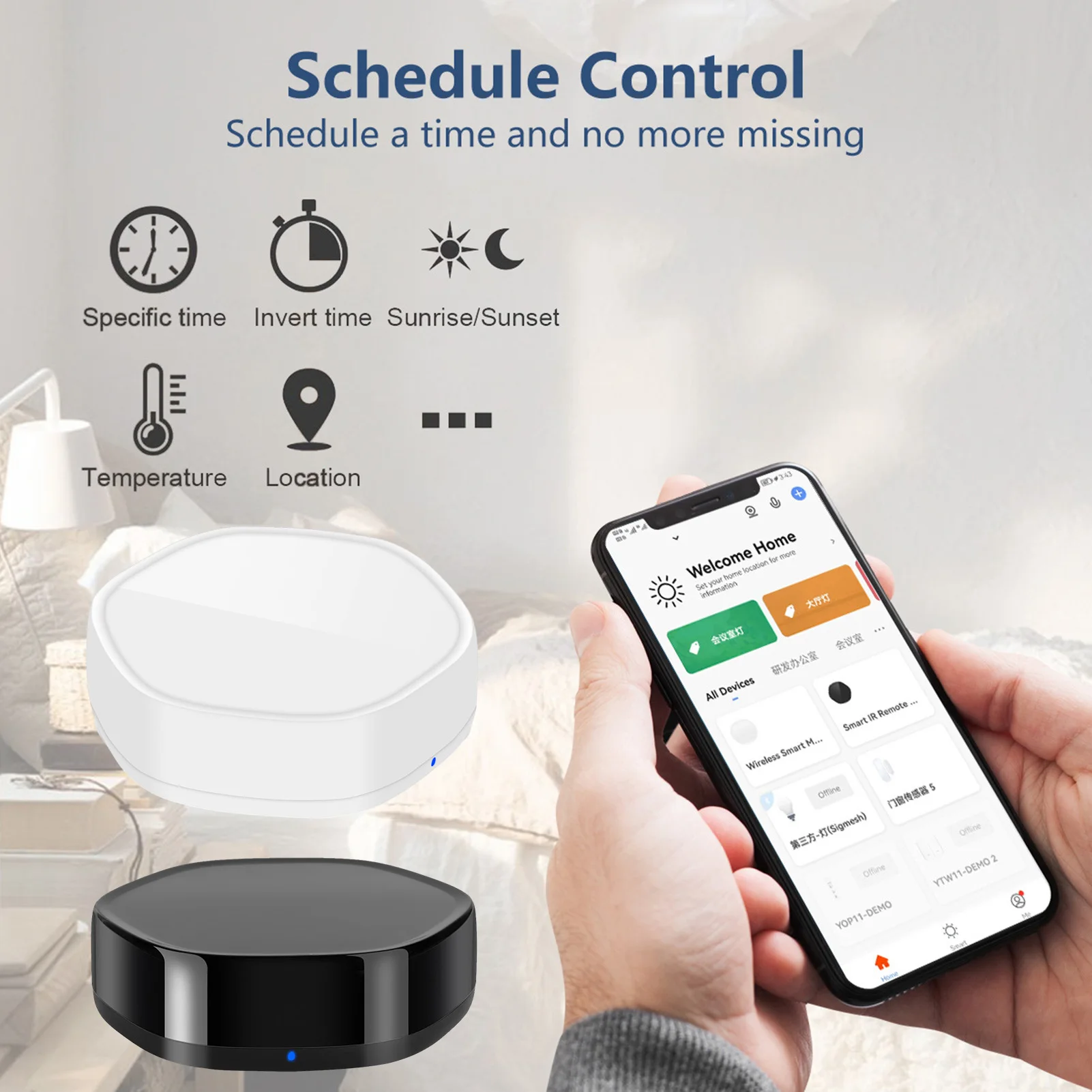 ИК-пульт дистанционного управления Smart wifi, универсальный инфракрасный пульт дистанционного управления для умного дома для ТВ, DVD, Audi, AC, рабо...
ИК-пульт дистанционного управления Smart wifi, универсальный инфракрасный пульт дистанционного управления для умного дома для ТВ, DVD, Audi, AC, рабо...